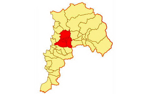 Mapa Provincia de Quillota